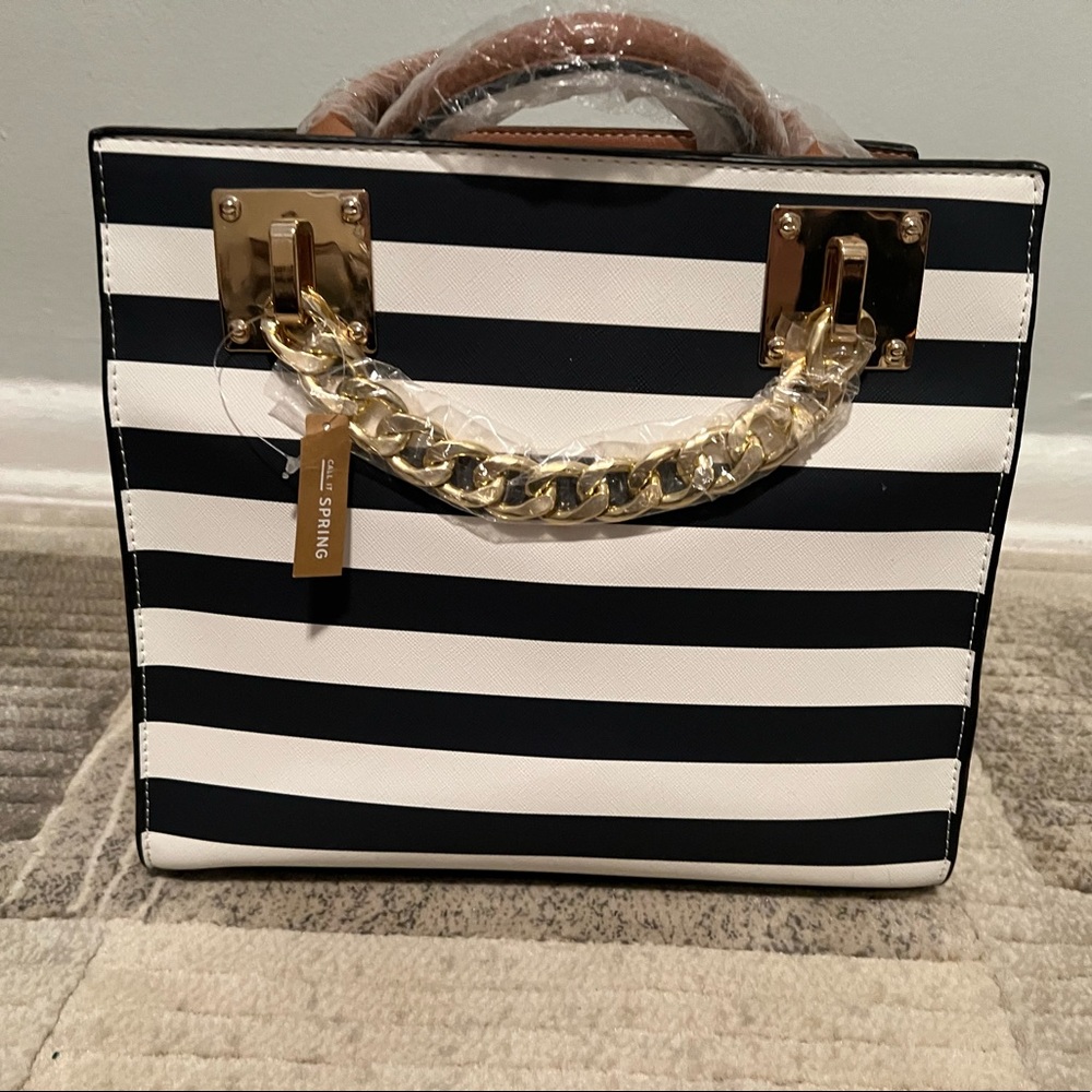 Call It Spring stripe bag